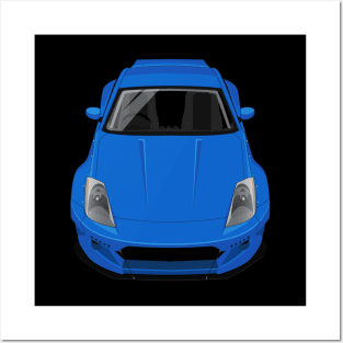 Fairlady 350Z Z33 Body Kit - Blue Posters and Art